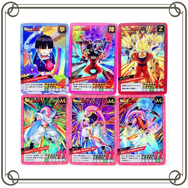Nuovo 54pcs Dragon Ball Z GT Burst No.3 Super Saiyan Heroes Battle Card Ultra instinto Goku Vegeta Game Collection Cards
