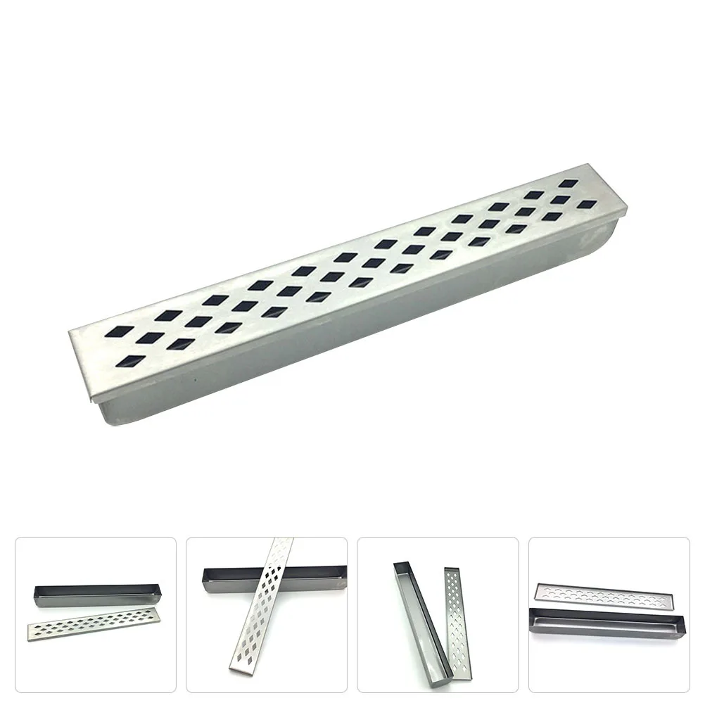 Boîte de fumeur de Barbecue Portable en acier inoxydable, 1 pièce, gril extérieur, viande, outil de Barbecue, accessoire, boîte de fumeur de Barbecue, outil de Barbecue