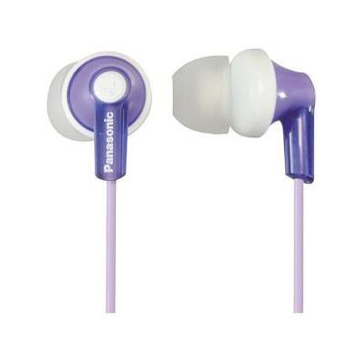 Panasonic RP-HJE120-V In-Ear Earbud Ergo-Fit Headphone (Violet)