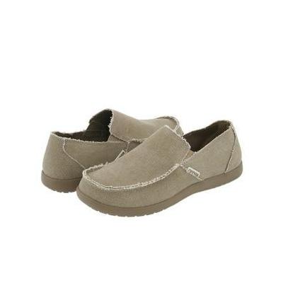 Crocs Santa Cruz Men's Slip on Shoes - Khaki