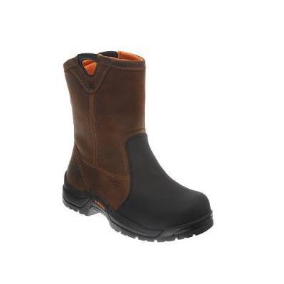 Carolina CA4582 Ranch Wellington Internal Metguard Broad Toe Men's Work Boots, Brown