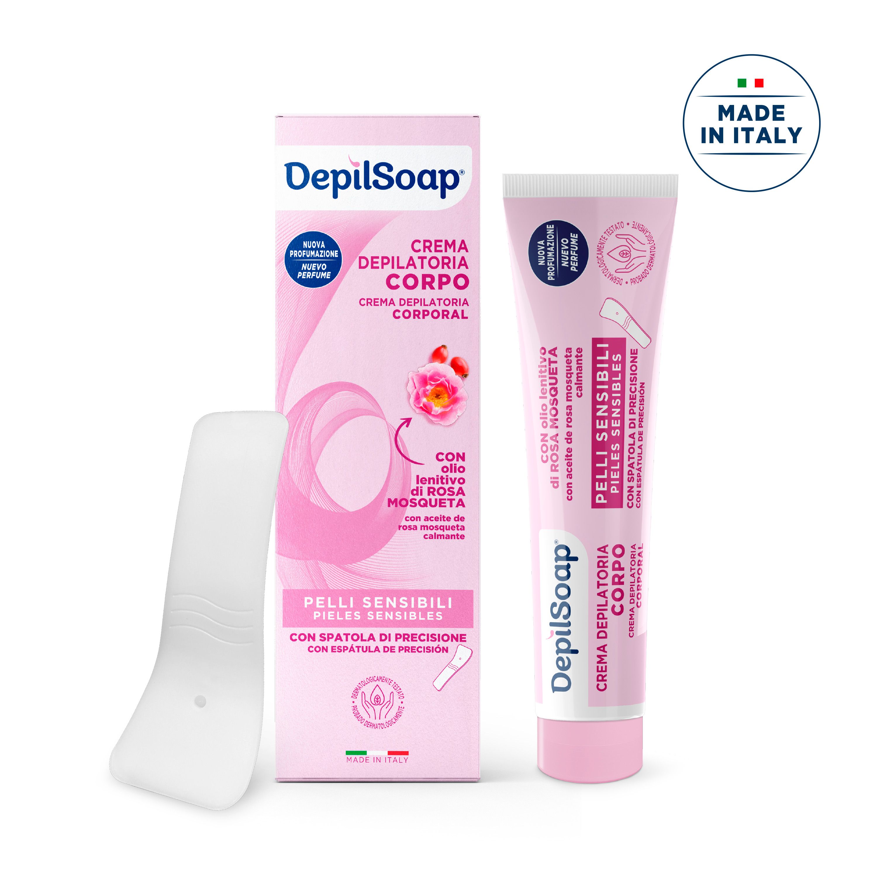 Depilsoap® Crema Depilatoria Corpo 150 ml - Pelli Sensibili, Senza Amm
