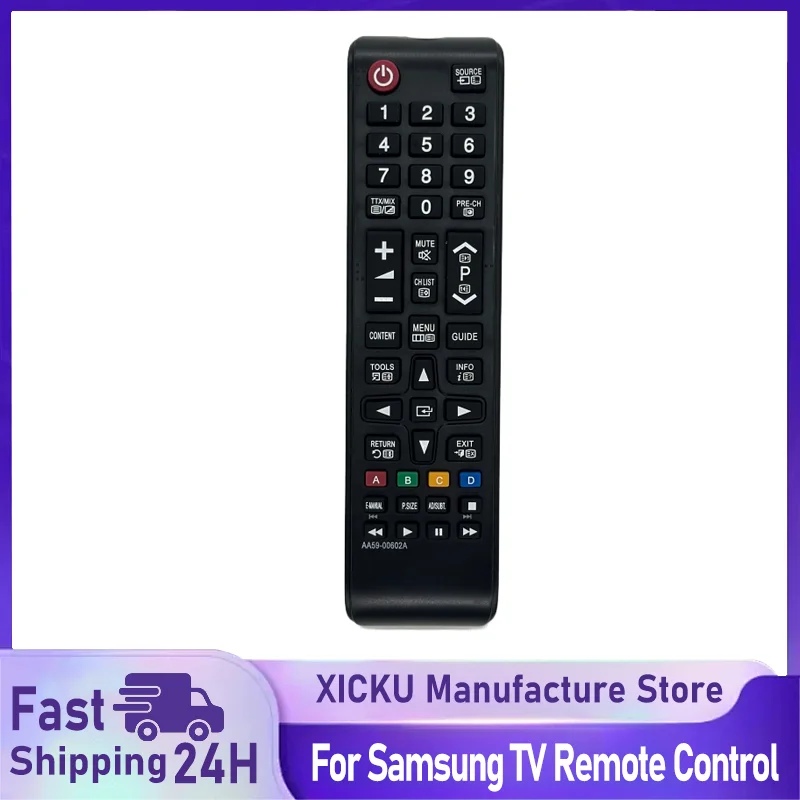 Für Samsung TV Fernbedienung AA59-00602A AA59-00666A AA59-00741A AA59-00496A FÜR LCD LED SMART TV AA59 Universal Fernbedienung Image