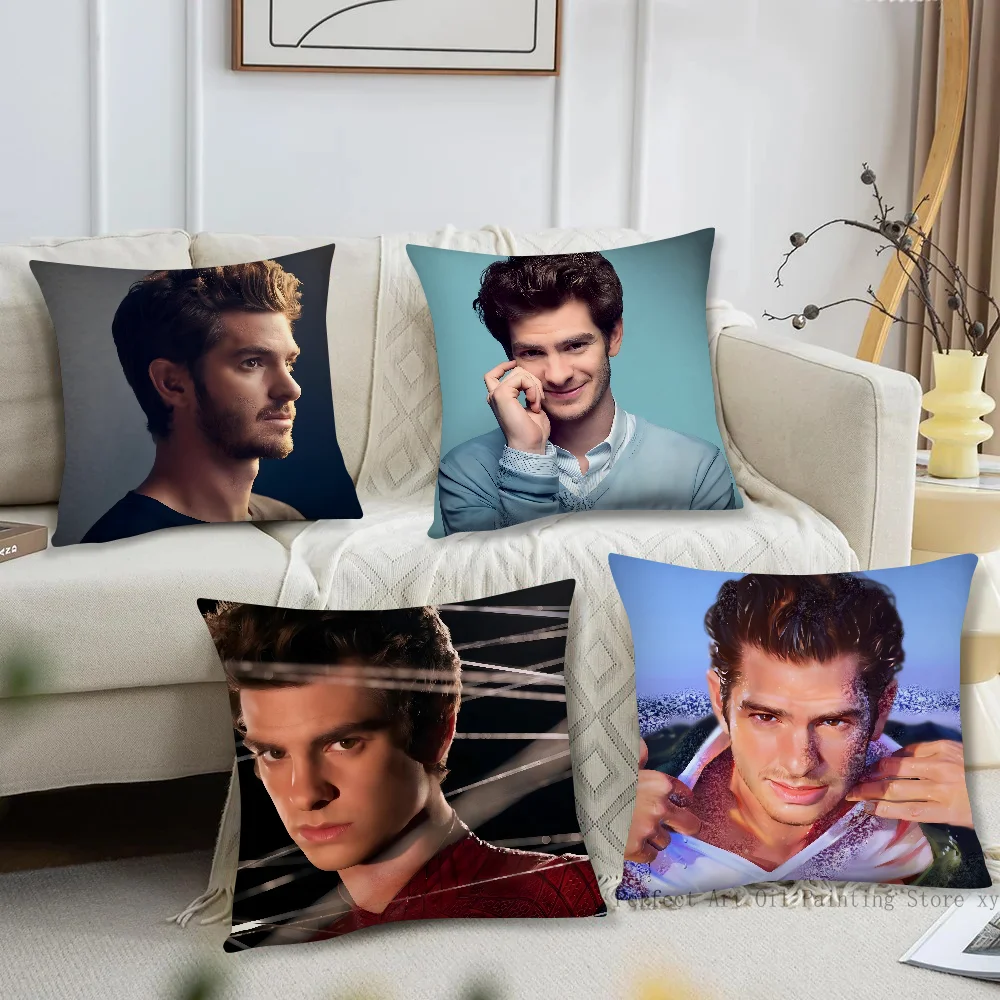 Andrew Garfield Kissenbezug, quadratisches Kissen, Schlafzimmer, Sofa, Freizeit, Komfort, Kissen, Auto, Wohnzimmer, Heimdekoration Image