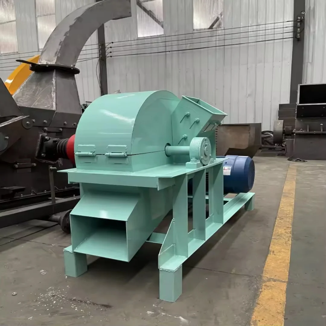 Forstmaschinen, Holzzerkleinerer, Sägemehlpulver, Schredder, Hackermaschine, Diesel-Schredder, Astmaschine zum Verkauf Image