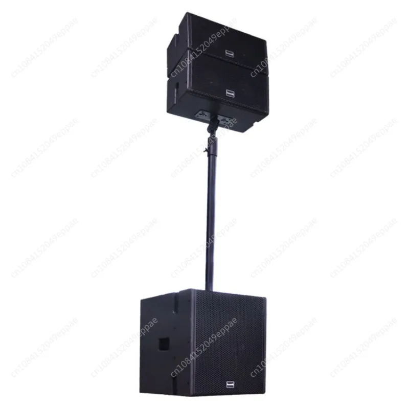 Doppeltes 5-Zoll-Linear-Array mit einem einzigen 12-Zoll-Aktiv-Subwoofer, Hotel-Bankettsaal und Hall-Soundsystem Image