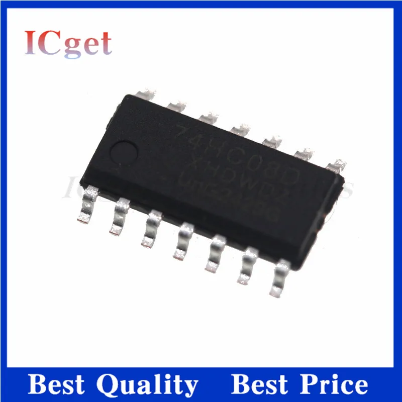 10PCS 74HC14D 74HC14 SOP SN74HC14DR SOP-14 74HC00D 74HC00 74HC02D 74HC04D 74HC04 74HC08D 74HC08 74HC27D 74HC74D 74HC32D 74HC86D Image