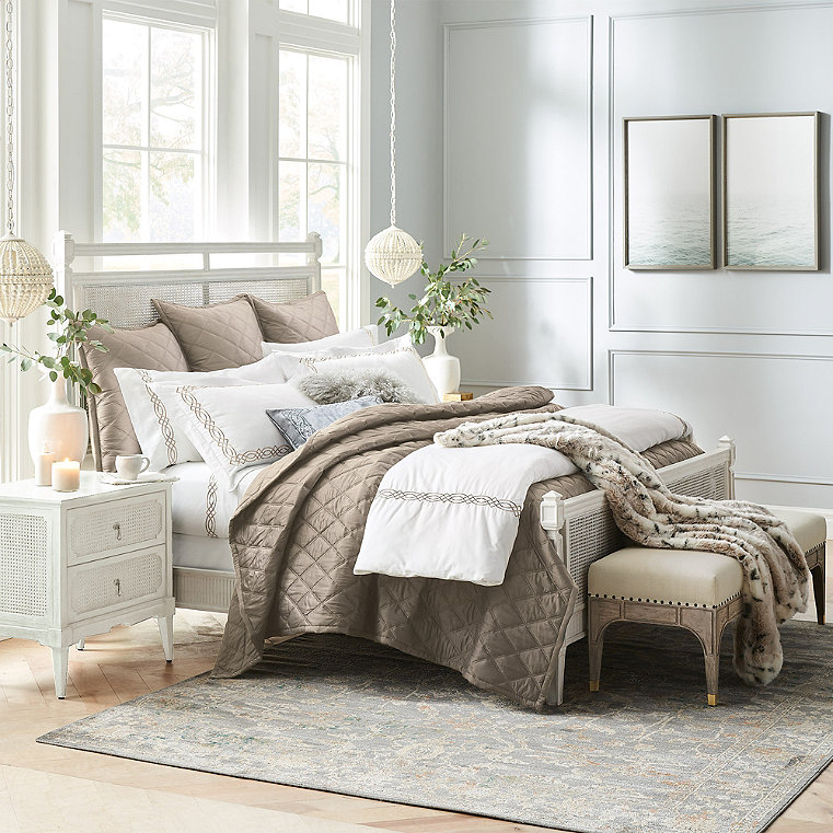 Marion Bedroom Set - Queen, Bed, Two Nightstands and Eight-Drawer Dresser - Frontgate