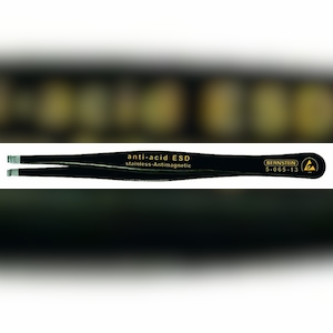 BERNSTEIN ESD SMD-Pinzette 120 mm, Edelstahl Image