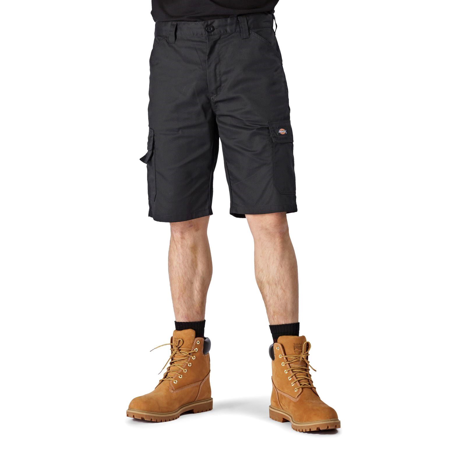 Dickies Everyday Polyester Herren Schwarz Knie-lange Shorts Image
