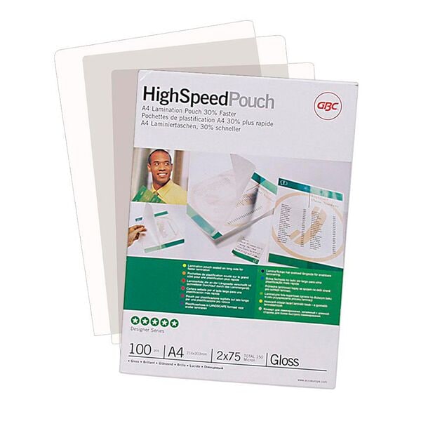 GBC Laminierfolien »Highspeed™ Pouch«, 21.6x30.3 cm Image