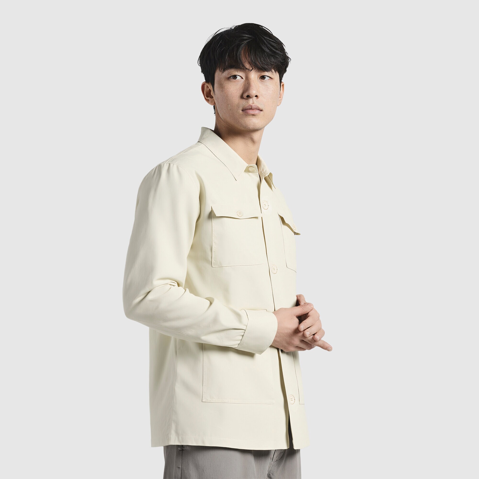 Chelsea Elements Shacket – Whitecap Gray Image