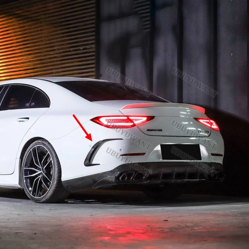 Für Benz CLS-Klasse C257 CLS53 CSL63 Carbon-Heckdiffusor Spoilerlippe Auto-Zubehör Karosserie-Kit Image