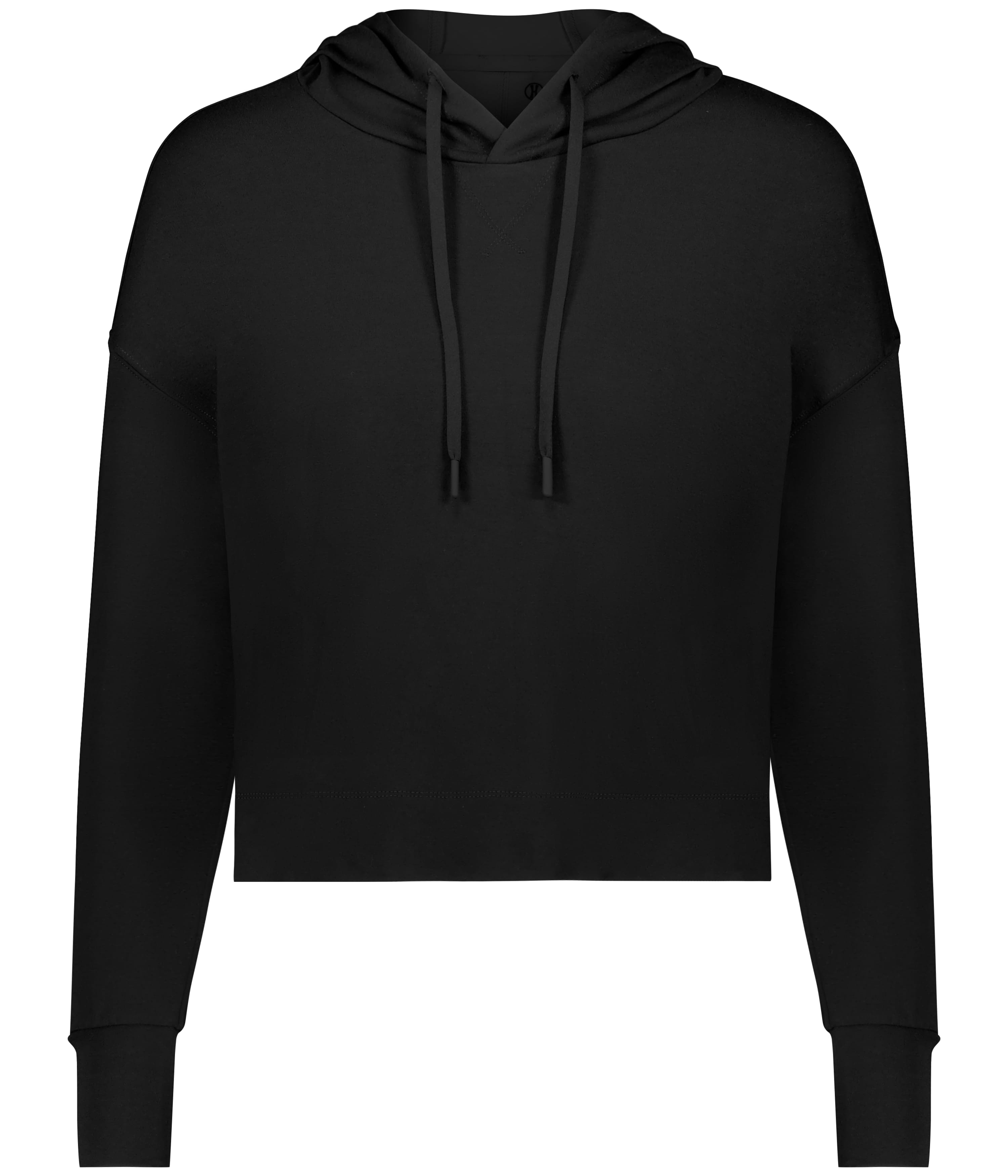 Holloway 223493 GIRLS EFFORTLESS HOODIE in Black size XS | Polyester Blend