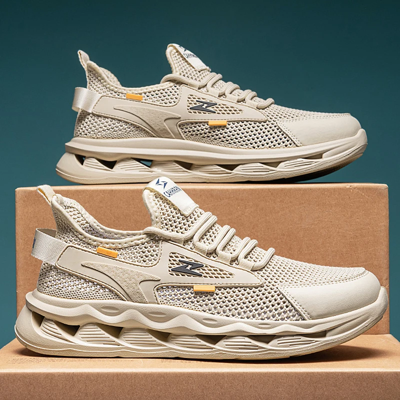 Herren-Sportschuhe aus Mesh, lässige Herrenschuhe, Papa-Schuhe, All-Match-Stile, trendige Schuhe für Studenten