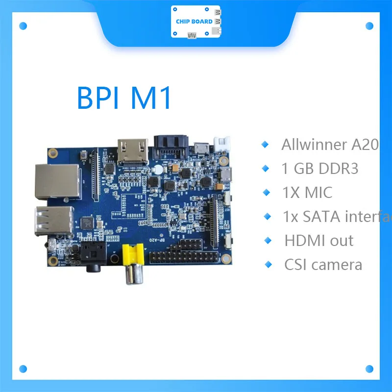 BPI M1 Banana Pi A20 Dual Core 1 GB RAM Open-Source-Board BPI M1 Image