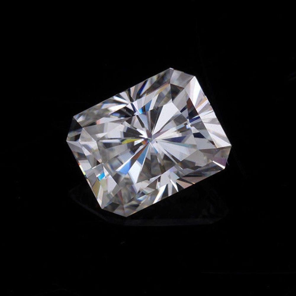 Moissanite sfusa certificata D VVS Moissanite taglio Radiant Moissanite GRA all'ingrosso ideale Moissanite bianca Moissanite di migliore qualità Diama