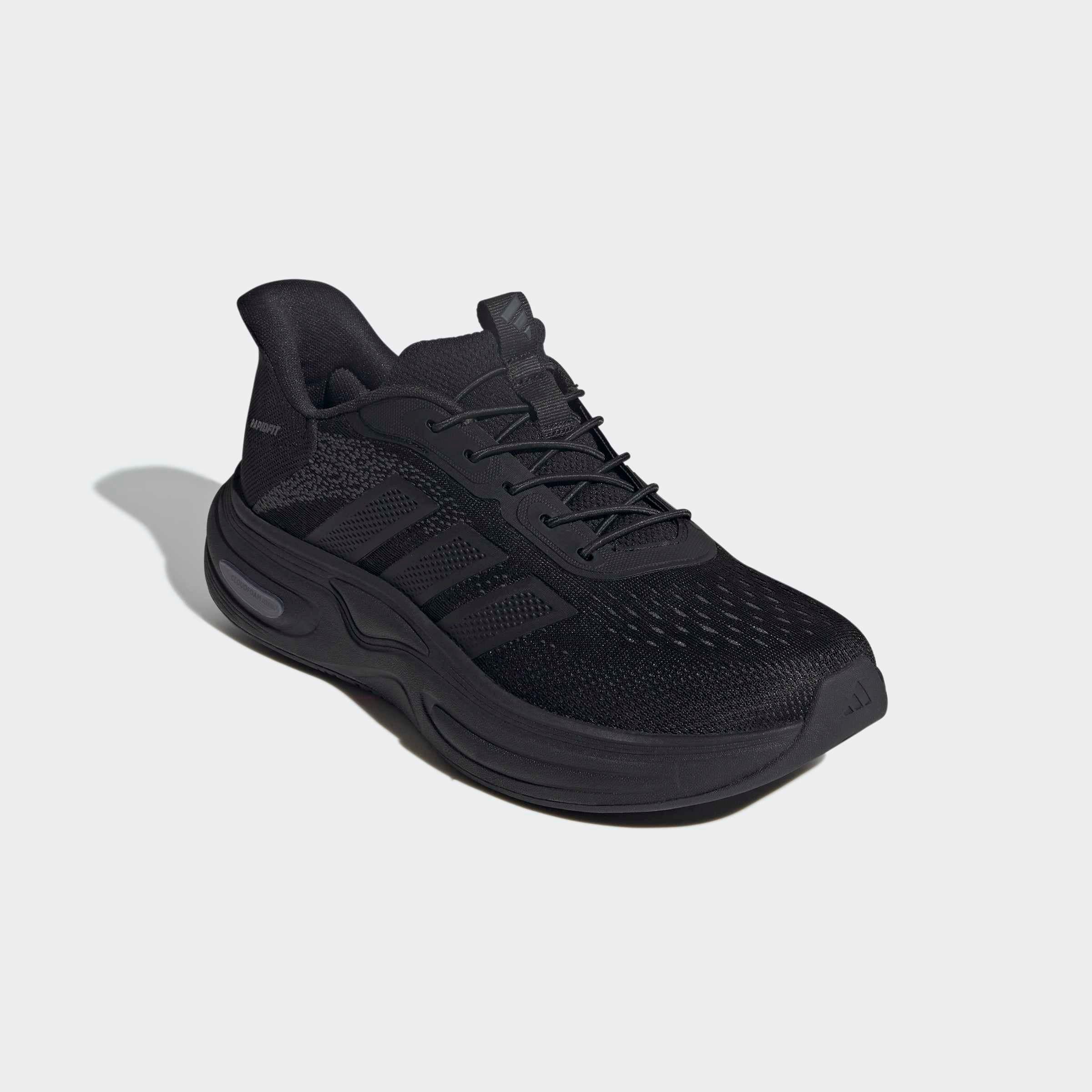 Walkingschuh ADIDAS SPORTSWEAR "CLOUDFOAM CUXXION RAPIDFIT", Herren, Gr. 43, core schwarz, carbon, grau six, Synthetik, Textil, Schuhe Walkingschuh Image