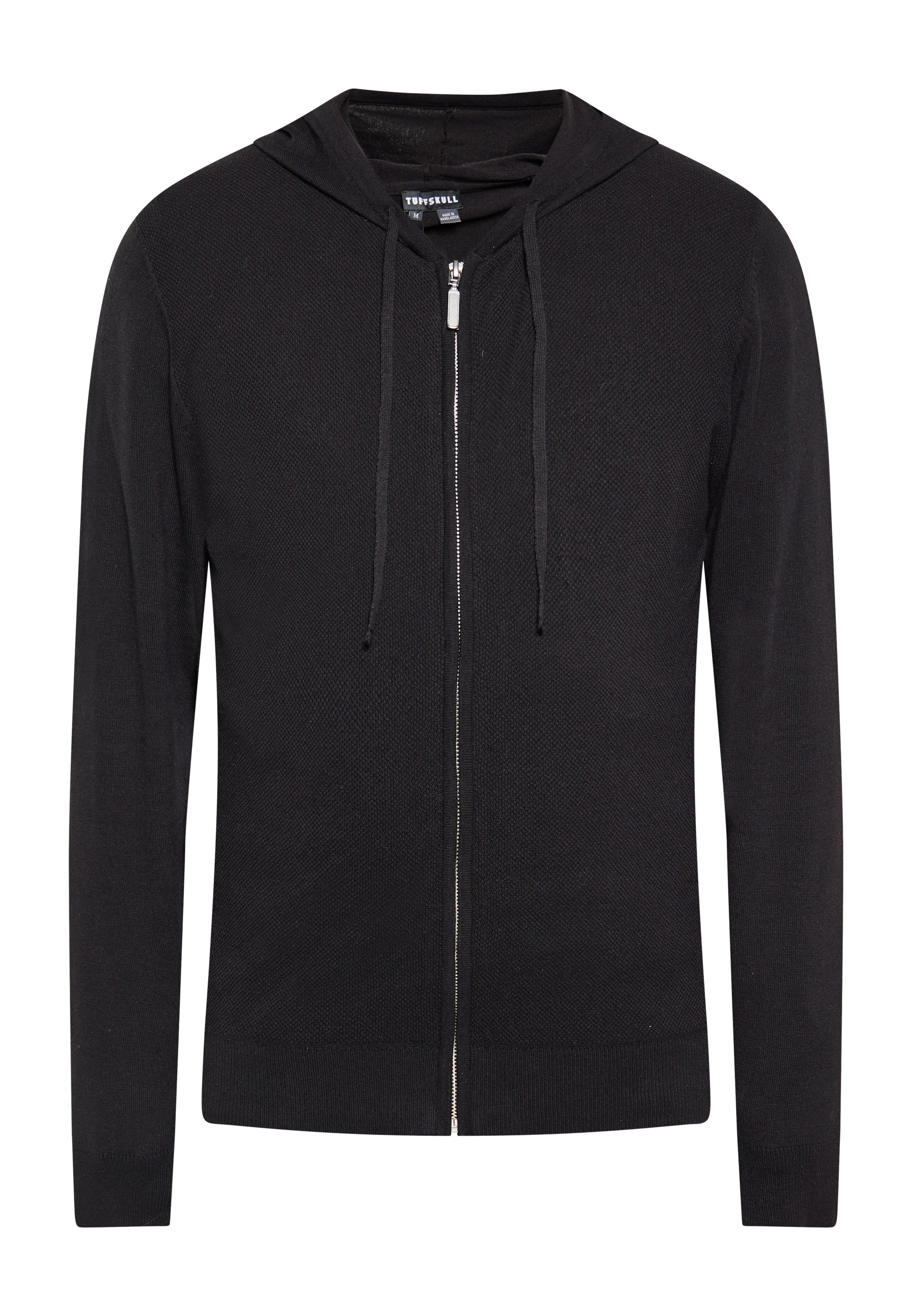 TUFFSKULL Strickjacke Herren schwarz Image