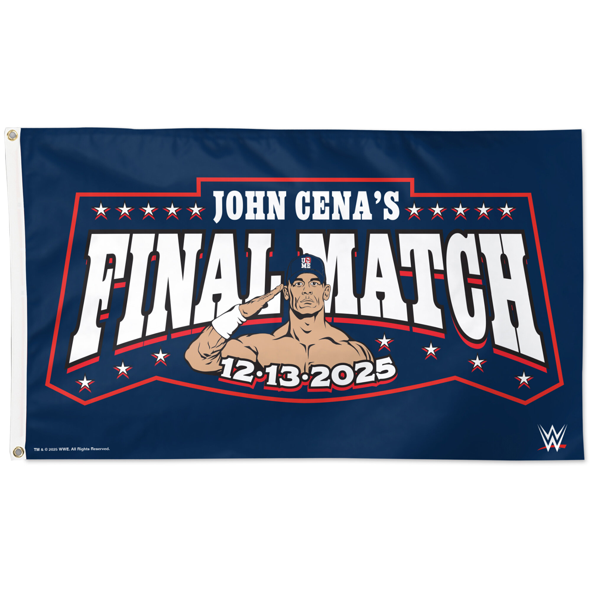 John Cena Deluxe-Flagge 3x5, einseitig Image