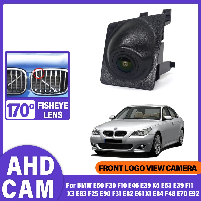 AHD HD 1080P Auto Vorderansicht Kamera Für BMW E60 F30 F10 E46 E39 X5 E53 E39 F11 X3 E83 f25 E90 F31 E82 E61 X1 E84 F48 E70 E92 Image