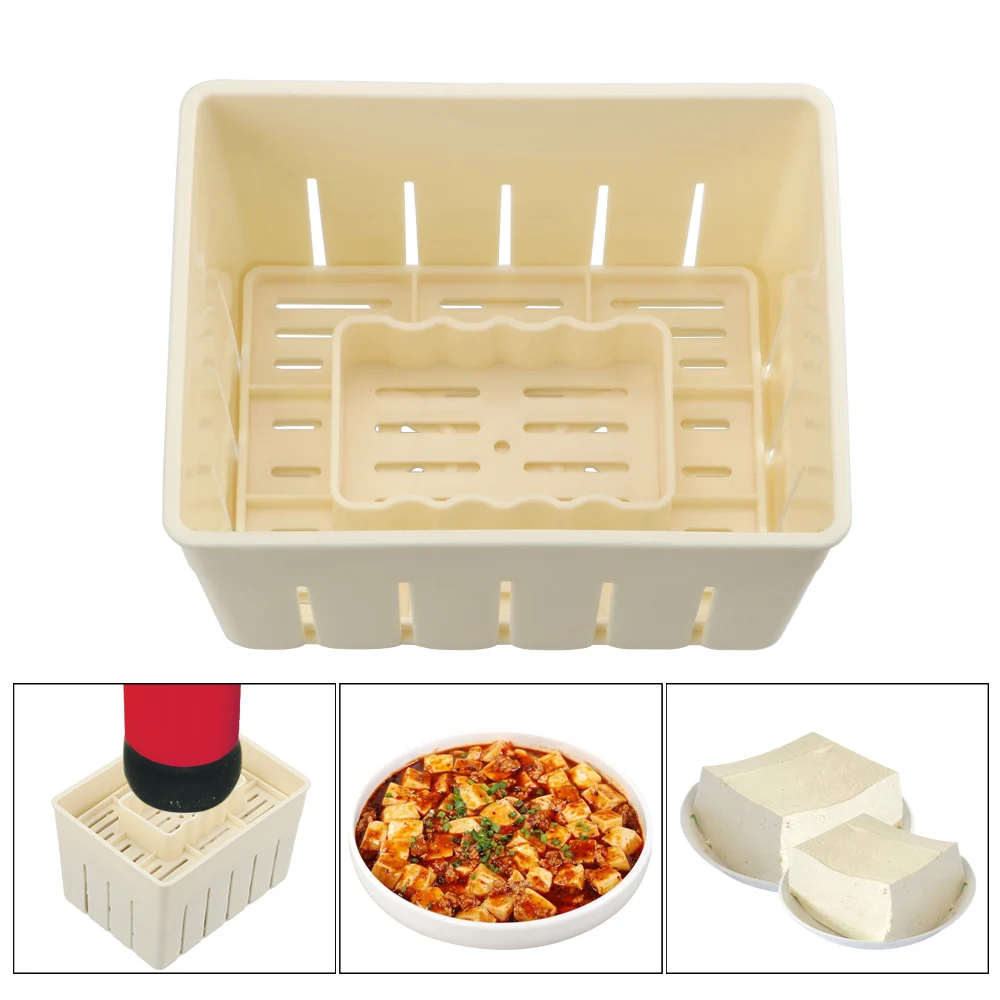 Küche Kochen Werkzeug Set DIY Tofu Form Sojabohnen Quark Tofu, Der Form Hausgemachte Kunststoff Tofu Presse Form Küche Gadgets