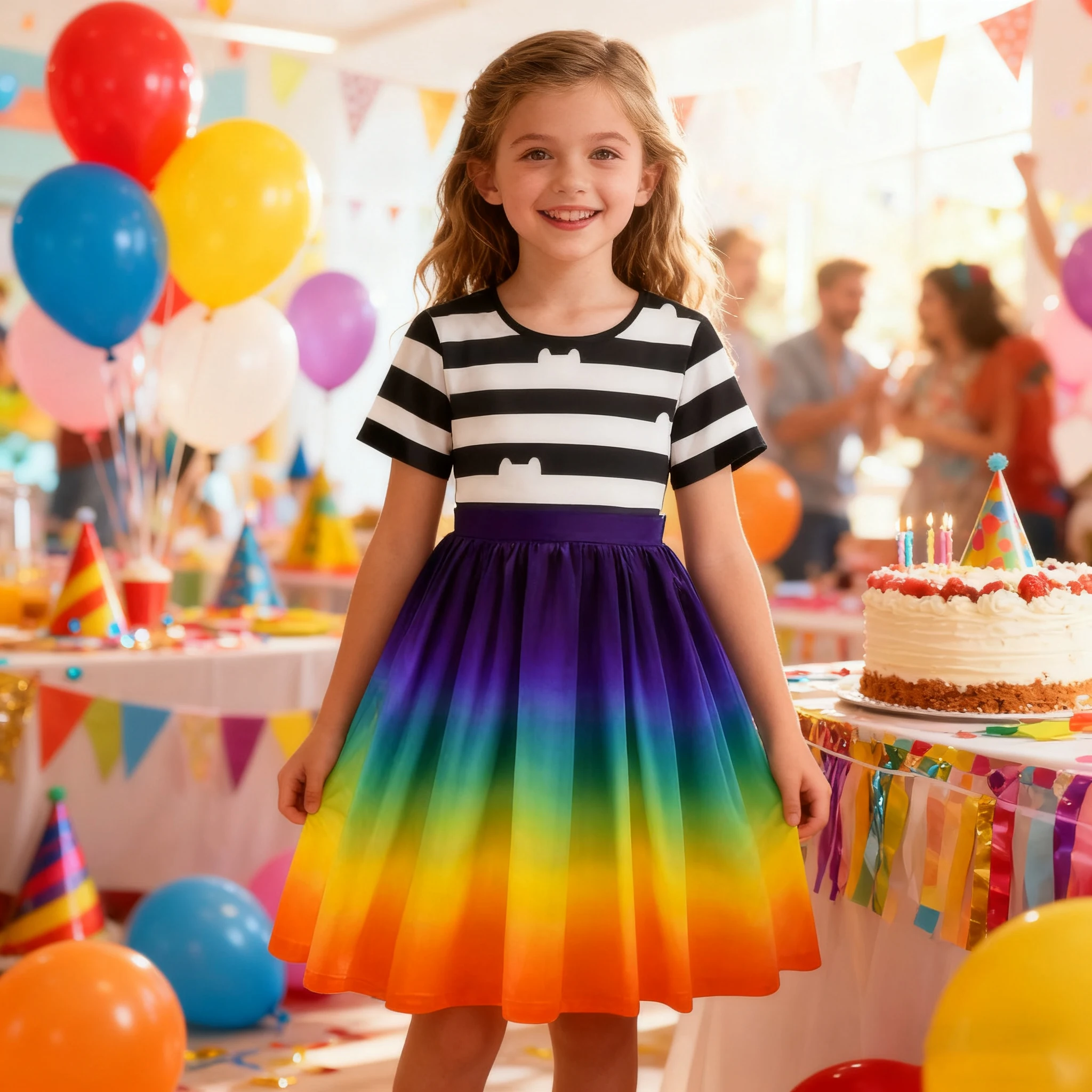 Mädchen Regenbogen Kleider Cartoon Gabby Puppenhaus Prinzessin Kleid für Kleinkind Mädchen Sommer Fancy Karneval Party Weihnachten Kleidung