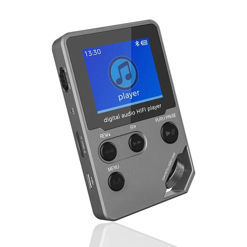 8G MP3-Player Zinklegierung HiFi-Klangqualität Verlustfreier Musik-Player der Einstiegsklasse, unterstützt TF-Karte / FM / E-Book Image