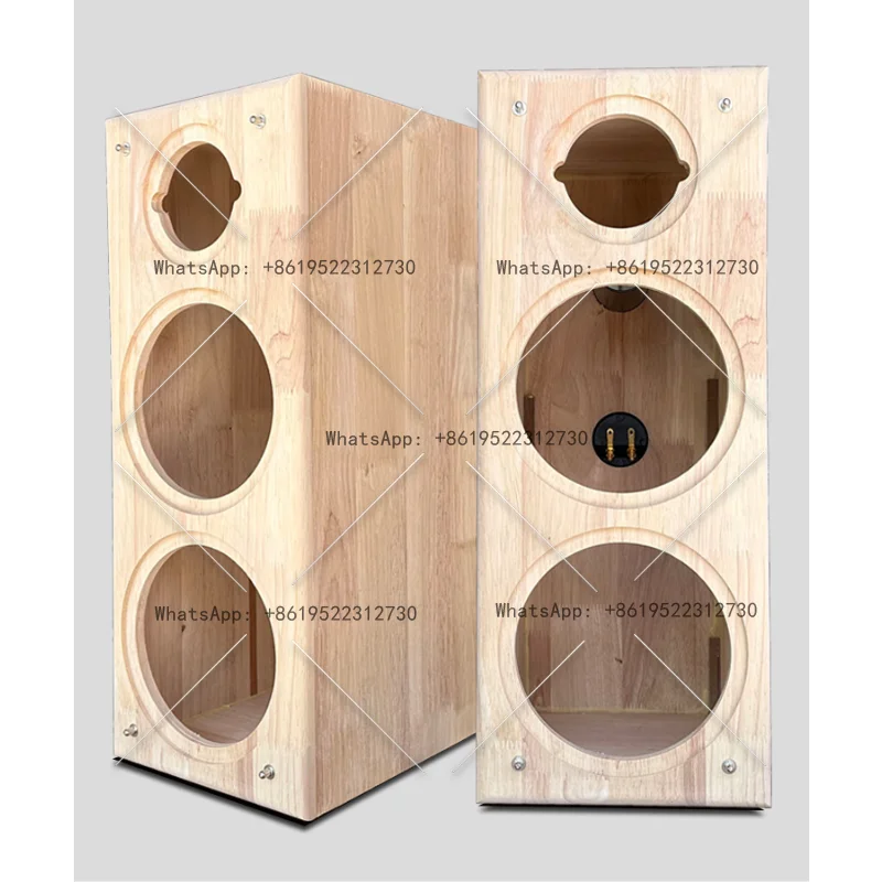 6,5-Zoll-Dreiwege-Frequenz-Massivholzlautsprecher, leerer Boxkörper, doppelt niedrig + 4-Zoll-Drillinge, kann mit offenem Loch, mittelgroß angepasst werden Image