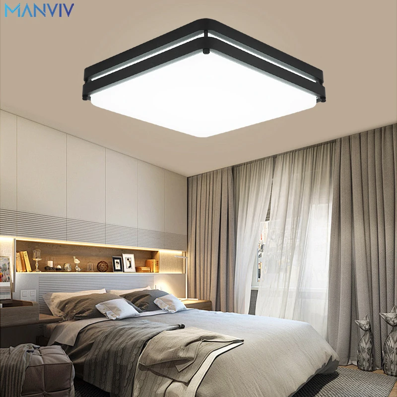 Manviv moderne led Decken leuchte Stil Decken leuchte für Wohnzimmer 110v 220v 36w kalt warmweiß natürliches Licht Raum dekoration