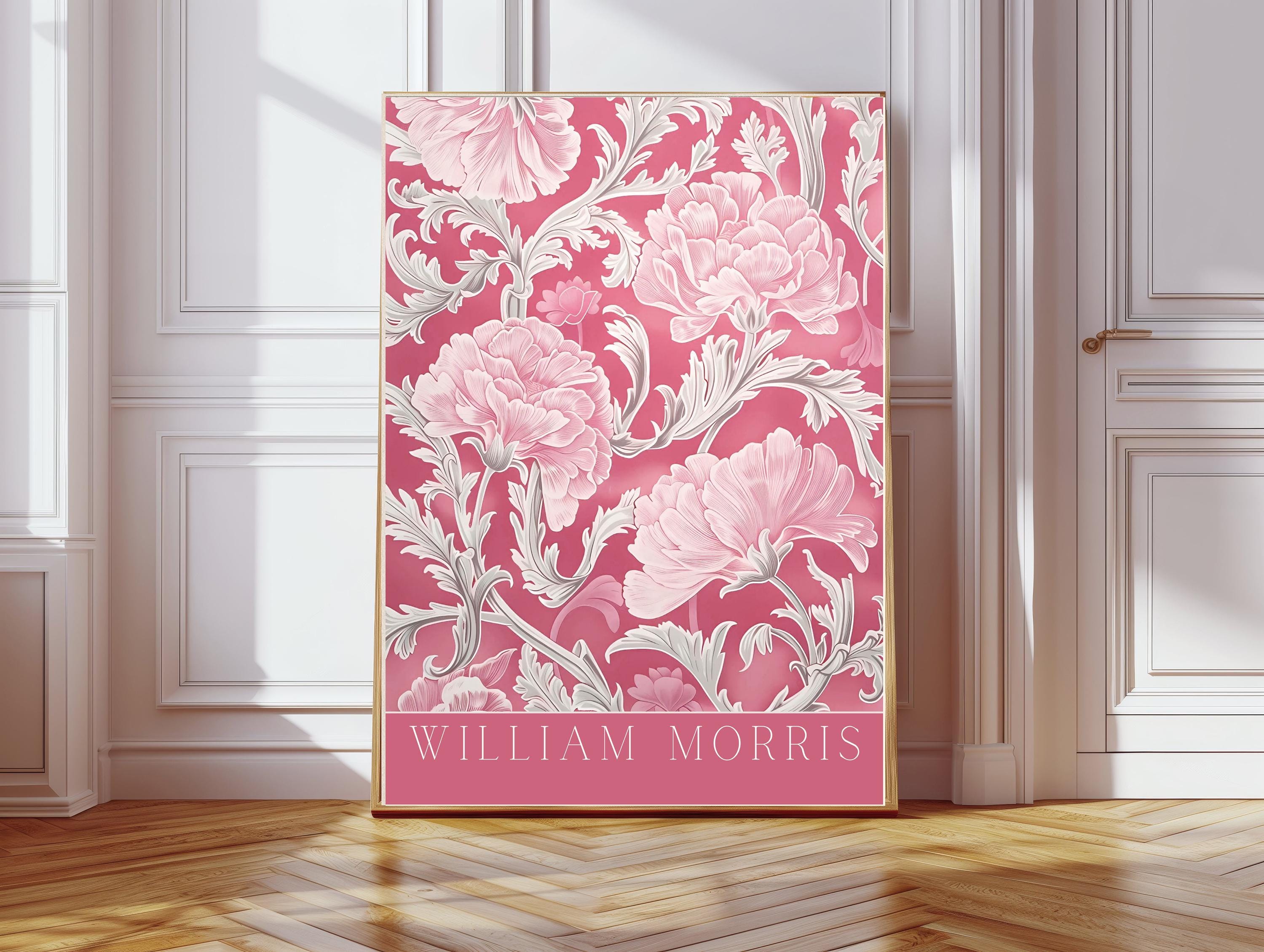 Stampa artistica di William Morris, stampa di calendula di William Morris, stampa di Morris, stampa artistica floreale, stampa botanica, decorazione d