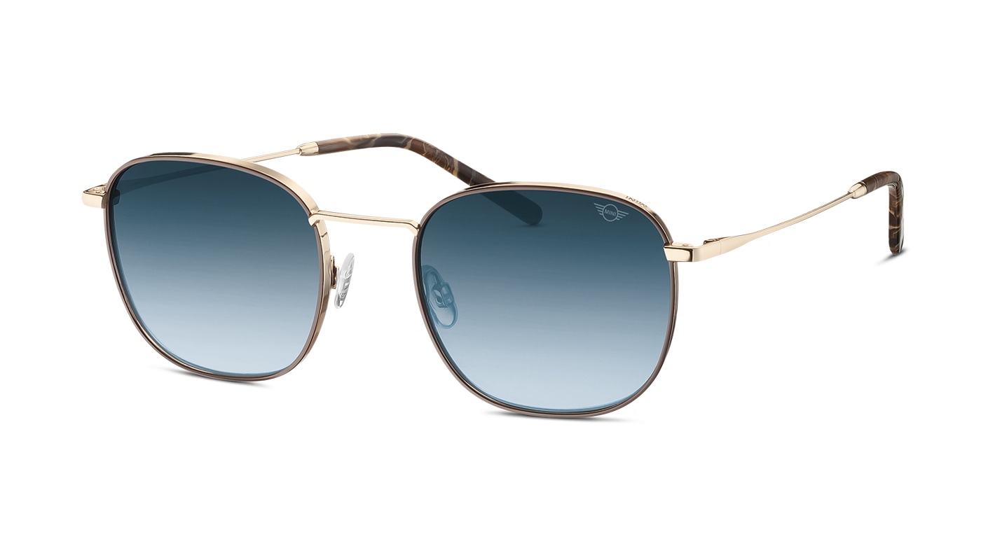 Sonnenbrille MINI EYEWEAR "MINI EYEWEAR Sonnenbrille", Damen, braun (dunkelbraun, gold), Sonnenbrillen Sonnenbrille