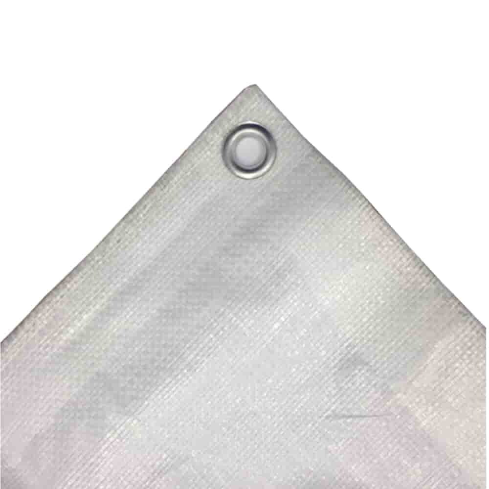 Abdeckplane, wasserdicht, 180 g/m², 5 x 8 (40m²), weiss, reißfest Image