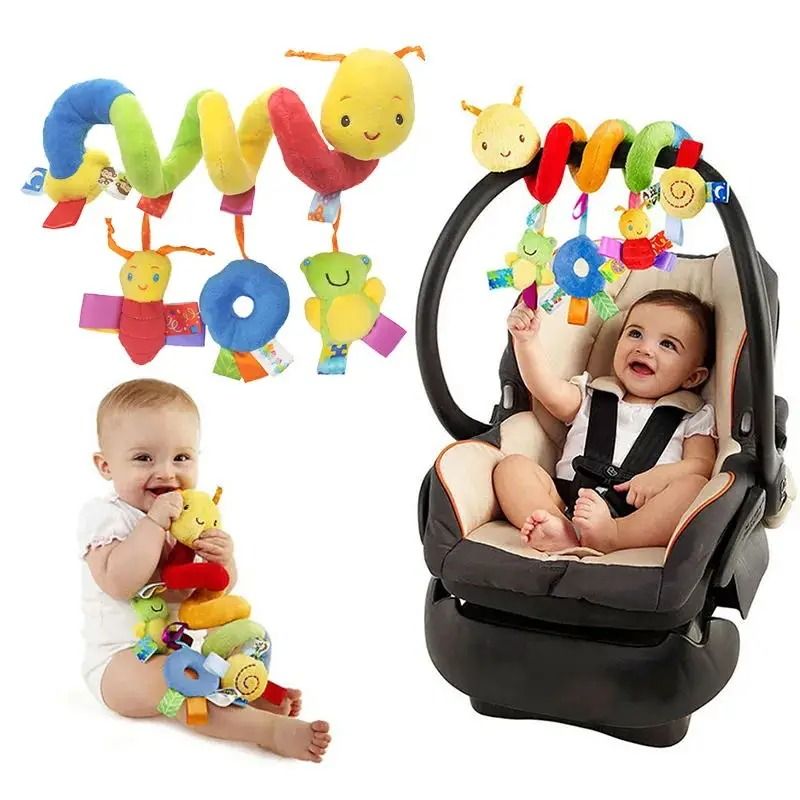 Baby Crib Hanging Spiral Toy For Cribs, Strollers, And Car Seats cat