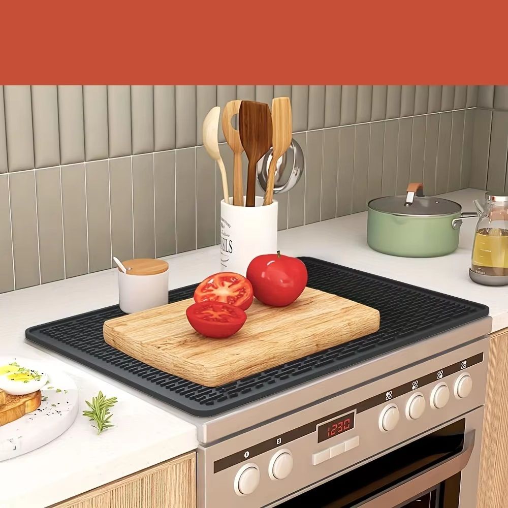 Silicone Electric Stove Top Cover Mat, Heat Resistant Glass Stove Cover, Non Slip Mat, Ceramic Stove Top Cover Silicone Electric Stove Top Cover Mat, Heat Resistant Glass Stove Cover, Non Slip Mat, Ceramic Stove Top Cover