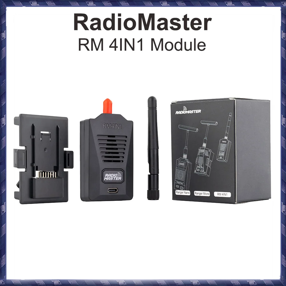 Radiomaster 2,4 GHz RM 4IN1 Multi-Modul-Anzug für Zorro/TX16S/TX12 Radio-, DSMX-, Frsky- oder Flysky-Protokolle Image