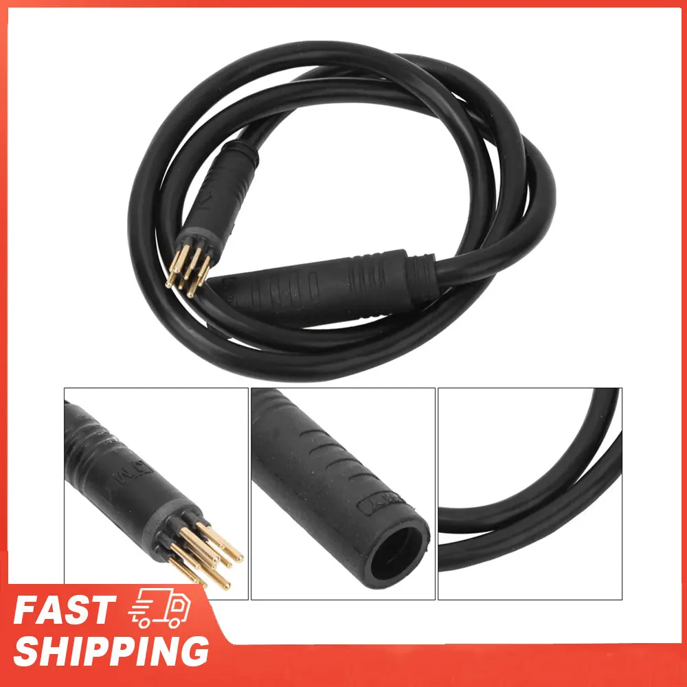 Elektrofahrrad-Motorkabel, 9-poliges Radmotor-Verlängerungskabel für Elektrofahrrad, Buchse auf Stecker, Draht, E-Bike-Zubehör Image