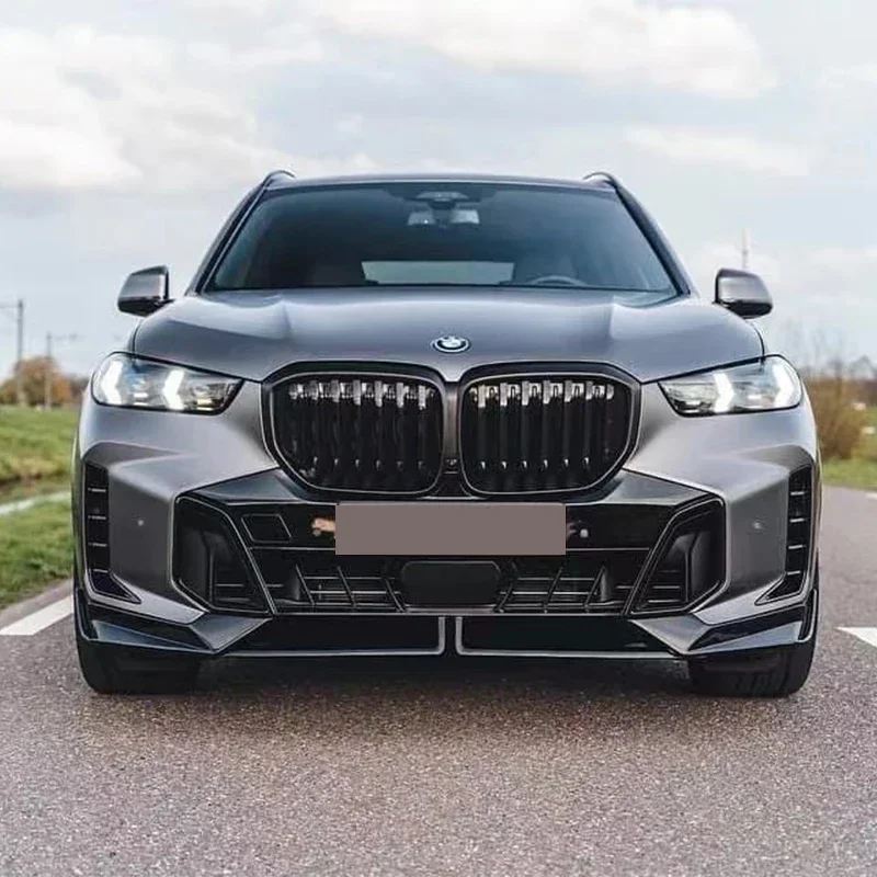 Per BMW X5 G05 X6 G06 M Sport LCI 30d 40i M60i 2023-2024 Auto paraurti anteriore labbro mento paraurti anteriore spoiler splitter bodykit