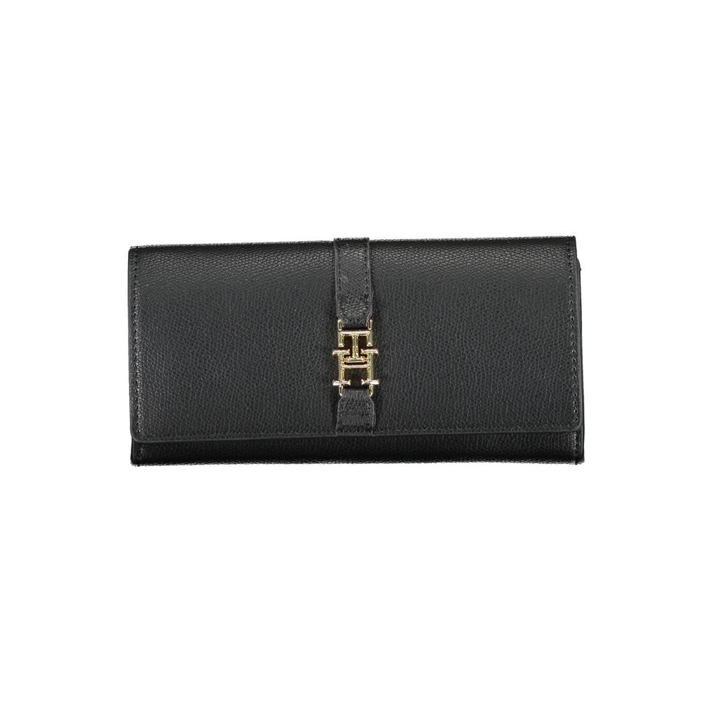Tommy Hilfiger Womens Black Polyethylene Wallet - One Size | Tommy Hilfiger Sale | Discount Designer Brands