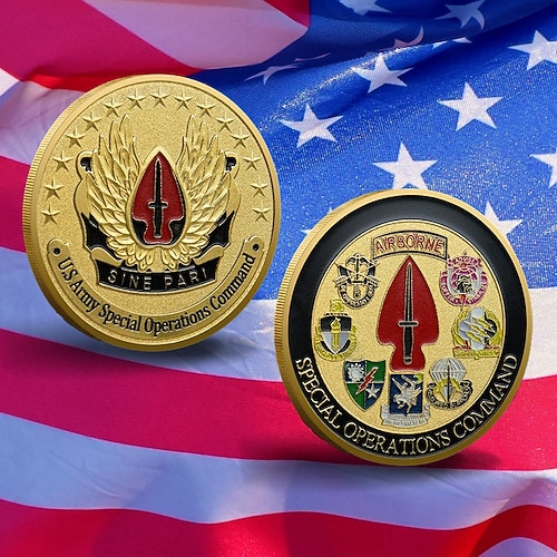 Gedenkmünze der US-Armee – 250. Jahrestag der Vereinigten Staaten, militärische Sammlermünze aus Metall für Soldaten patriotische Geschenke Image