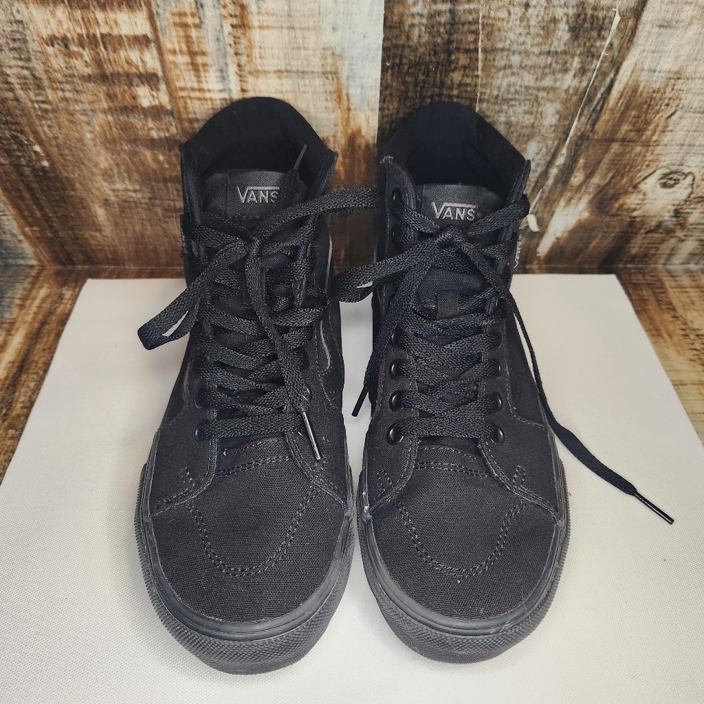 Vans Shoes | Vans Sk8-Hi 'Triple Black' Black/Black/Black Vn000ts9bj4 Skate Shoe Womens 6 | Color: Black | Size: 6