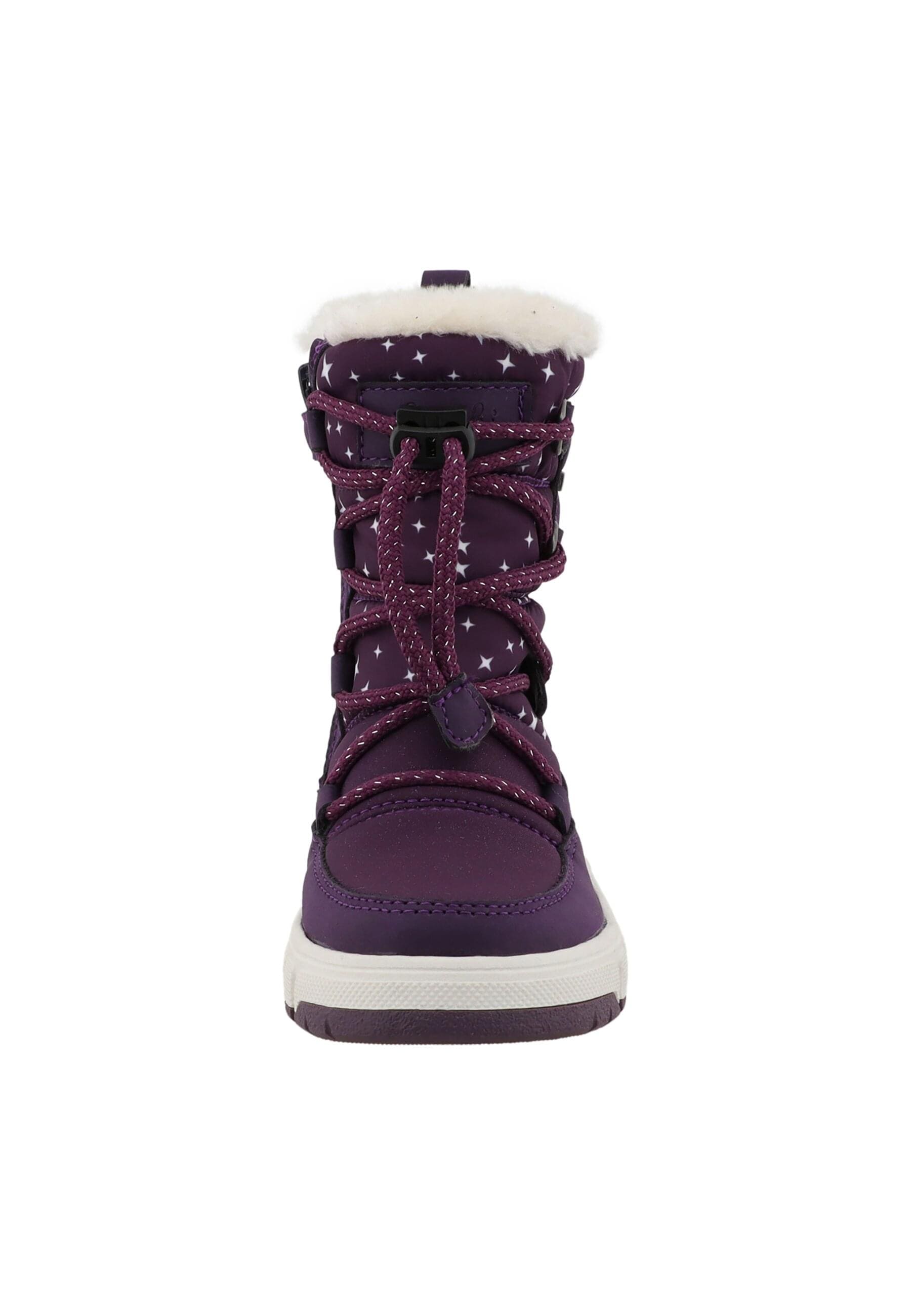 Stiefel LURCHI "Lurchi Viona-TEX", Damen, Gr. 25, lila, Polyurethan, Schuhe Stiefel