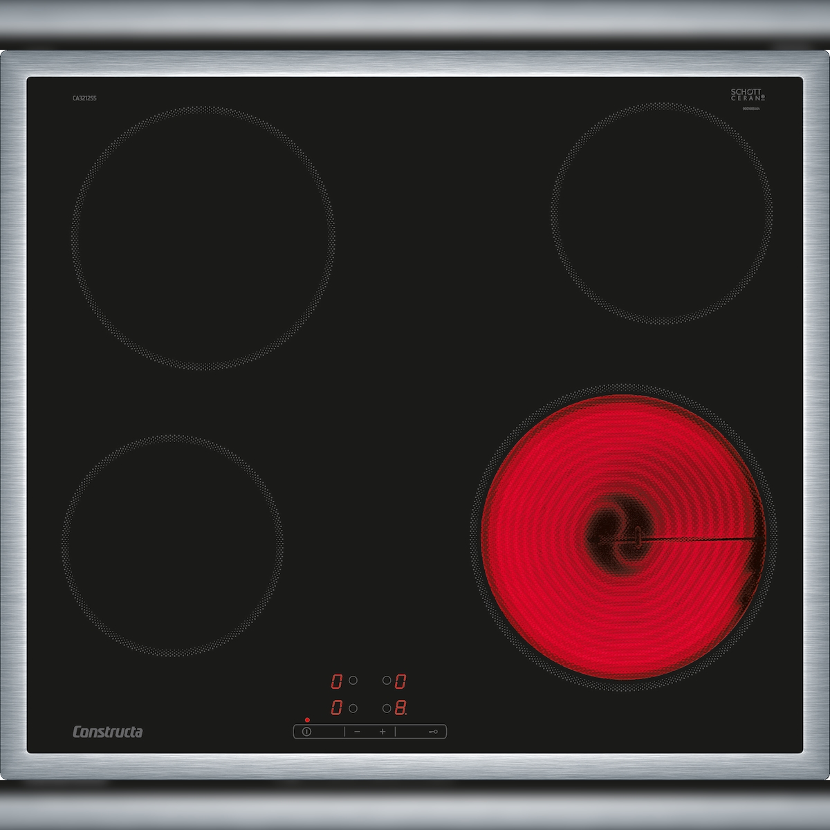 Constructa CA321255, Elektro-Glaskeramikkochfeld, 60 cm, Image