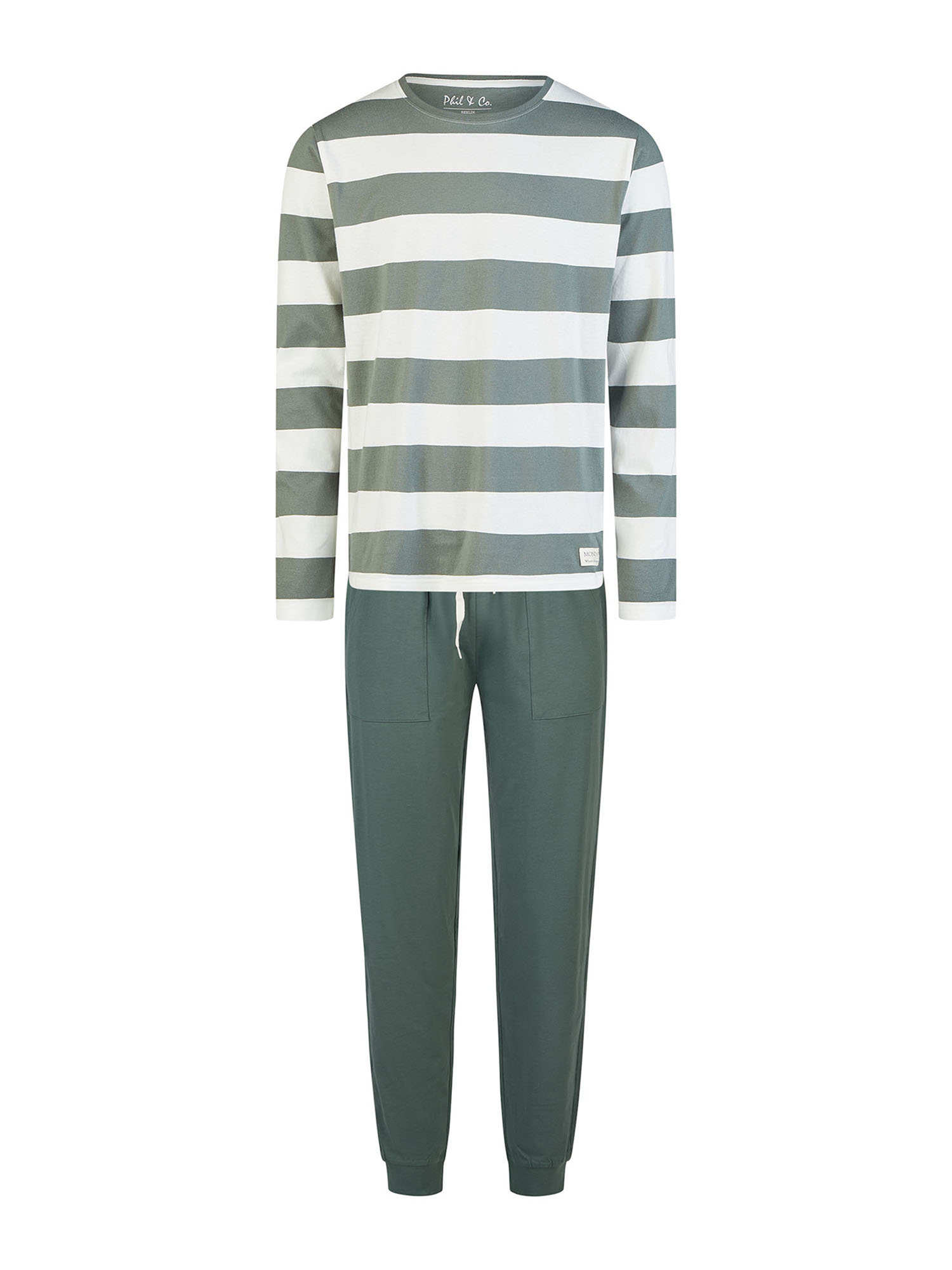 Phil & Co. Berlin Herren Pyjama MondaySchlafanzug, Pyjama Set, Nachtwäsche Image