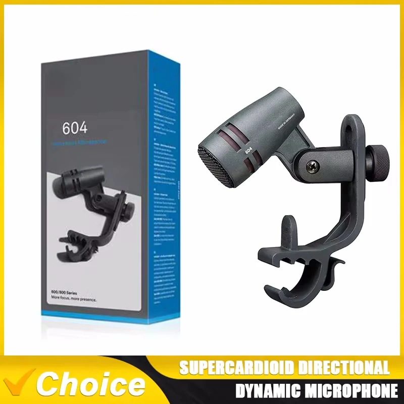 Drums Professionelles Mikrofon, Mikrofon, Musik-Drum-Set, dynamisches Nierencharakteristik, kabelgebundenes Mikrofon, Audio, Mike Sound, Mikrofon, Mikrofon-Instrumente Image