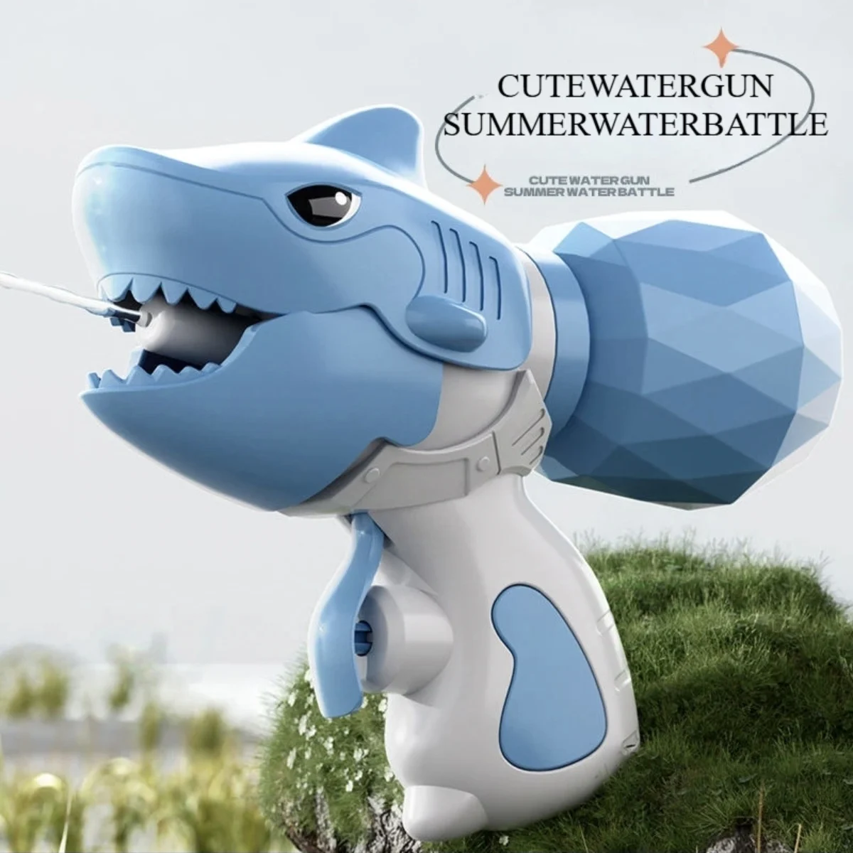 Kid Mini Shark Wasserpistole Sommer Pool Schwimmen Strand Spielzeug Pistole Spielen Wasser Spritzen Festival Spray Wasserpistole Image