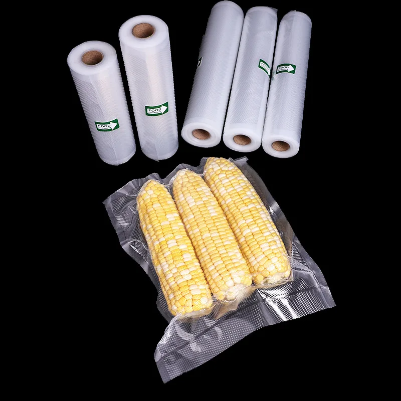 Sacs de conservation sous vide de cuisine, 500cm/rouleau, rouleau réutilisable, sac de conservation des aliments frais, sac de conservation des aliments frais, stockage des aliments de cuisine
