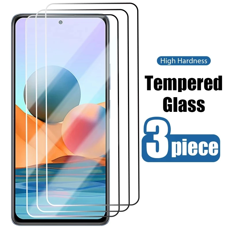 3 Stück gehärtetes Glas für Xiaomi Redmi 9A A1 A2 Plus 9C NFC Displayschutzfolie Image