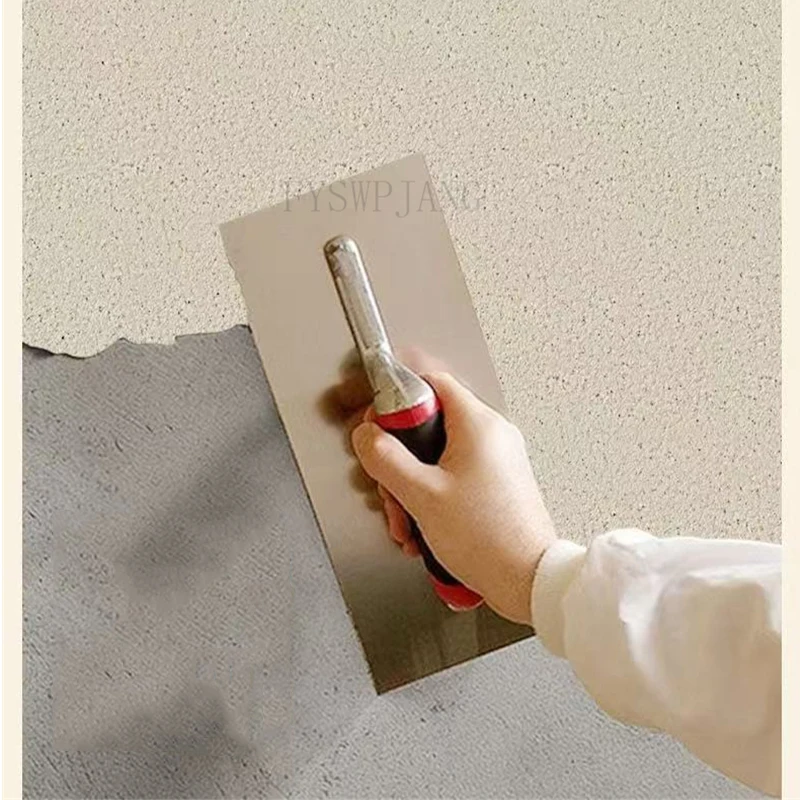 Mara Farbe Steinfarbe Kunst Innen- und Außenwand Zementfarbe Kalkstein Kitt Innendekoration Kristall Porzellan Wand 1 kg Image