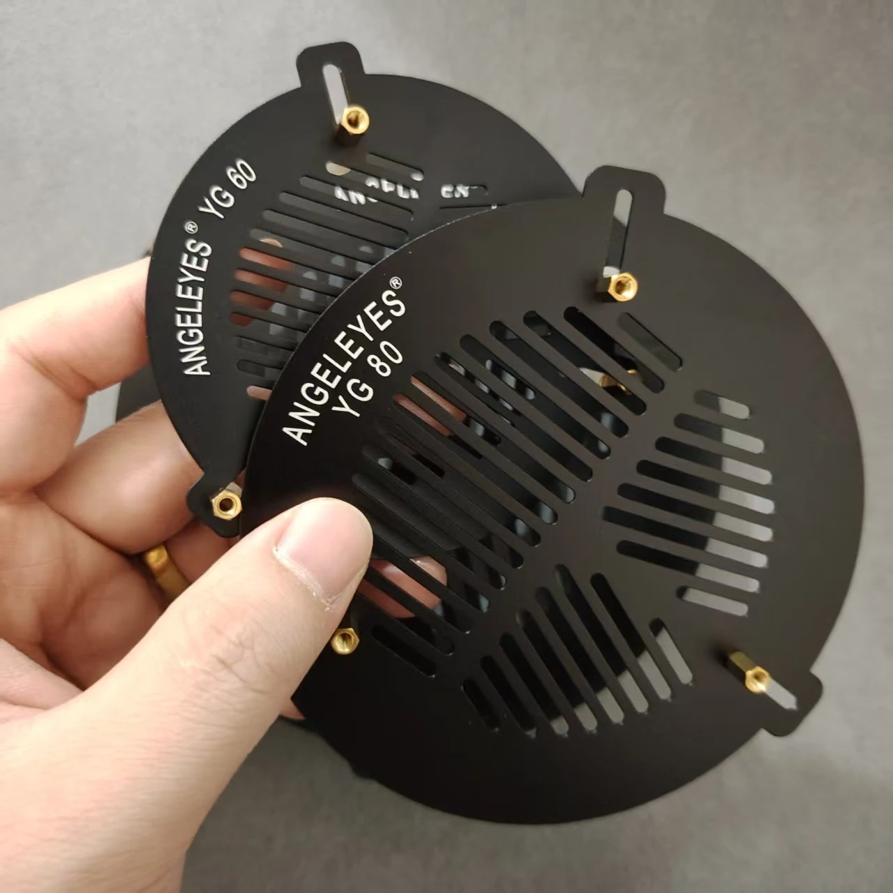 1PC Aluminium Legierung Fokussierung Fischgräten Platte 60/80/100/140/160/180/200/230/270mm Astronomische Teleskop Zubehör Sonnenschirm Image